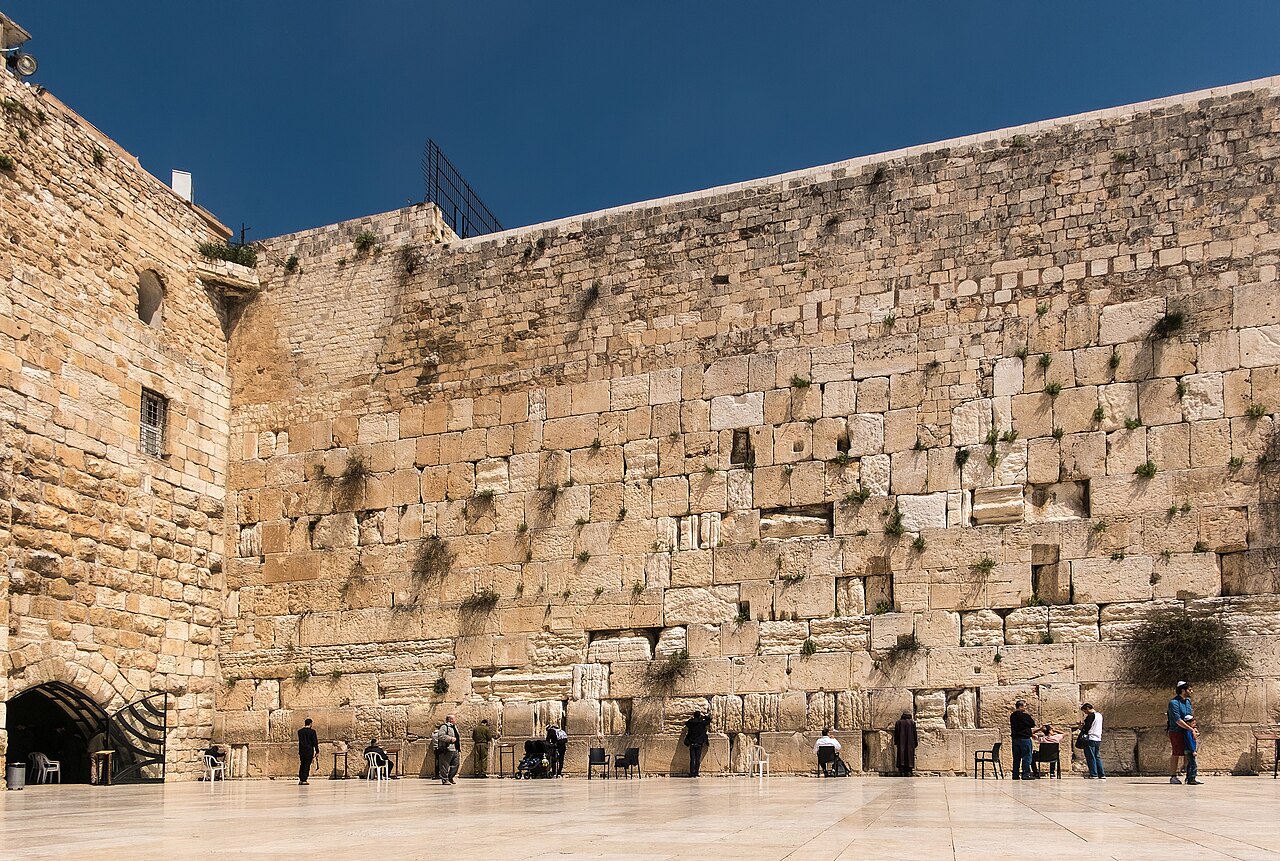 The Western Wall in Jerusalem